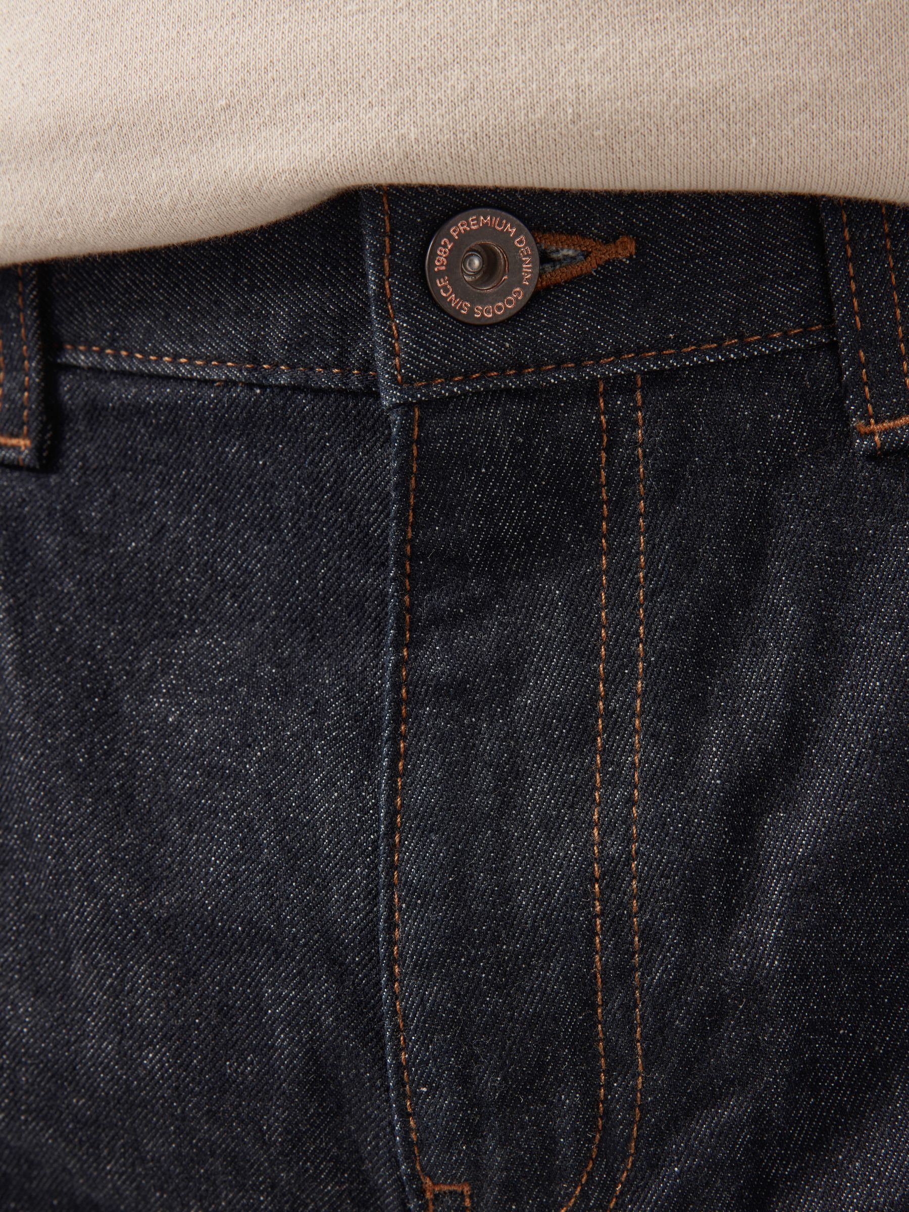Acht Blue Cotton Regular Straight Fit Jeans