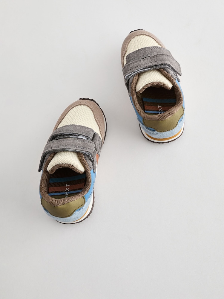 Mehrfarbig - Turnschuh mit zwei Riemen - Bild 2 von 7 Mehrfarbig - Turnschuh mit zwei Riemen - Bild 2 von 7