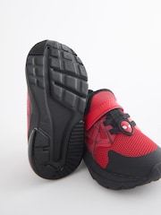 Spider Man Red Spiderman Black Touch Fastening Trainers - Image 4 of 5
