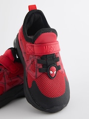 Spider Man Red Spiderman Black Touch Fastening Trainers - Image 5 of 5