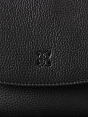 Lakeland Leather Black Alston Leather Saddle Bag - Image 7 of 7