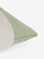 Sage Green 50 x 50cm Rocco Stripe Indoor/Outdoor Cushion - Image 6 of 6