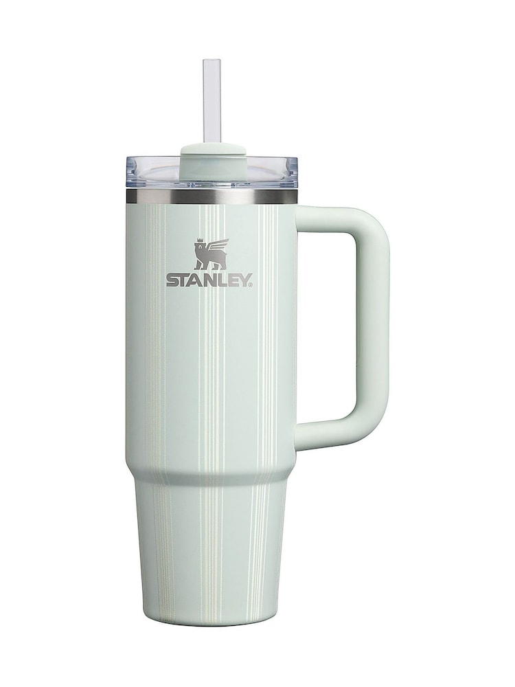 Stanley Mist Picnic Stripe The Quencher H2.O FlowState™ Tumbler 0.89L / 30oz - Image 1 of 3 Stanley Mist Picnic Stripe The Quencher H2.O FlowState™ Tumbler 0.89L / 30oz - Image 1 of 3