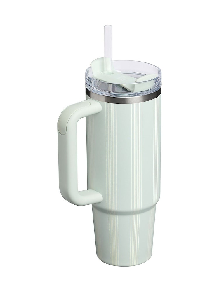 Stanley Mist Picnic Stripe The Quencher H2.O FlowState™ Tumbler 0.89L / 30oz - Image 2 of 3 Stanley Mist Picnic Stripe The Quencher H2.O FlowState™ Tumbler 0.89L / 30oz - Image 2 of 3