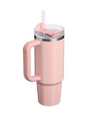 Stanley Peach Rose Picnic Stripe The Quencher H2.O FlowState™ Tumbler 0.89L / 30oz - Image 4 of 4