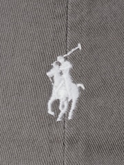 Gris - Gorra de sarga chino con logotipo 100 % algodón de Polo Ralph Lauren - Imagen 3 de 3