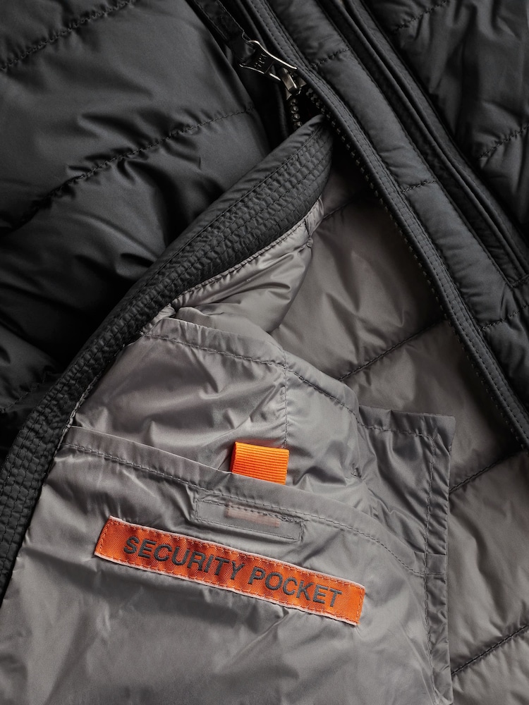 Parajumpers Perfekte leichte gesteppte Daunenweste in Schwarz. - Bild 10 von 10