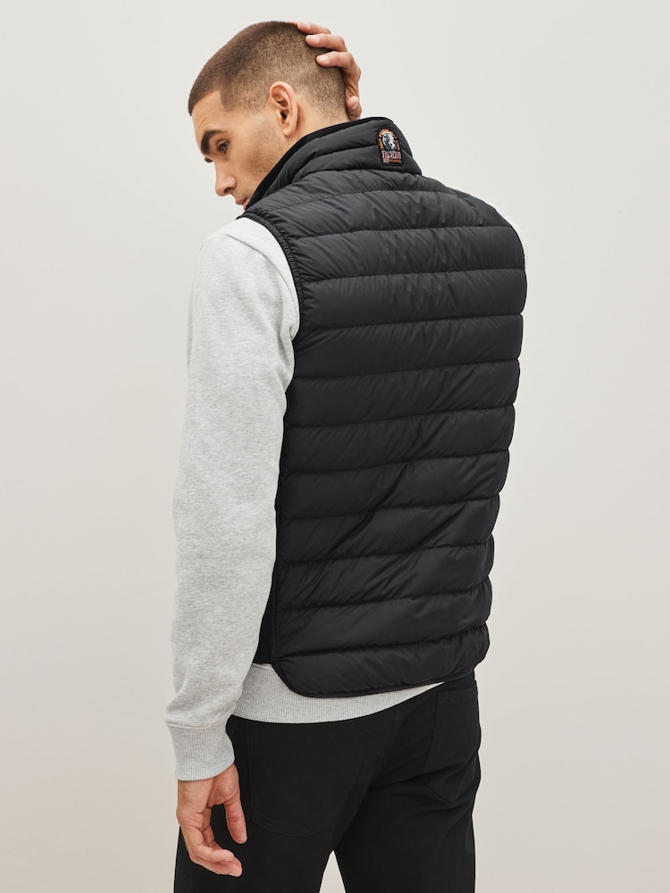 Parajumpers Perfekte leichte gesteppte Daunenweste in Schwarz. - Bild 2 von 10