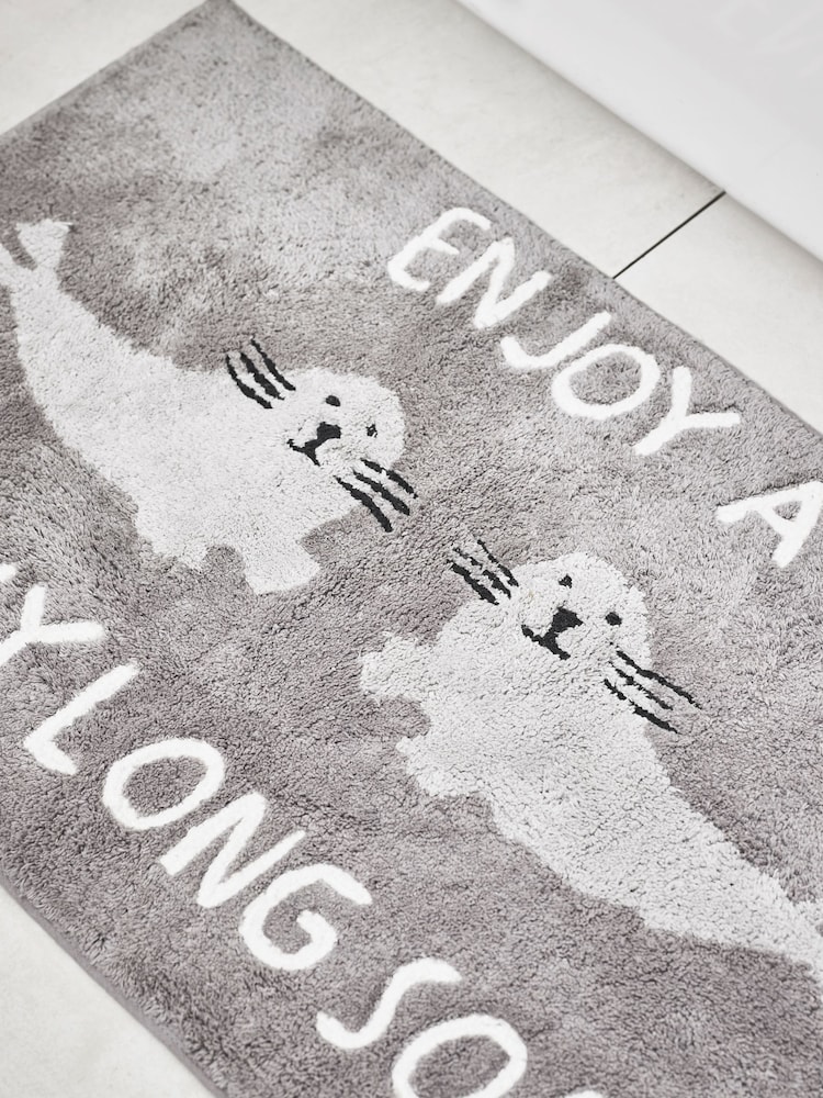 Grey Seal Bath Mat - Image 2 of 4
