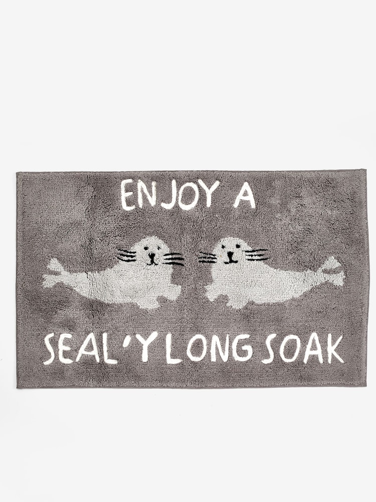 Grey Seal Bath Mat - Image 4 of 4