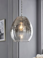 Smoke Grey Isla Ombre Easy Fit Lamp Shade - Image 1 of 5