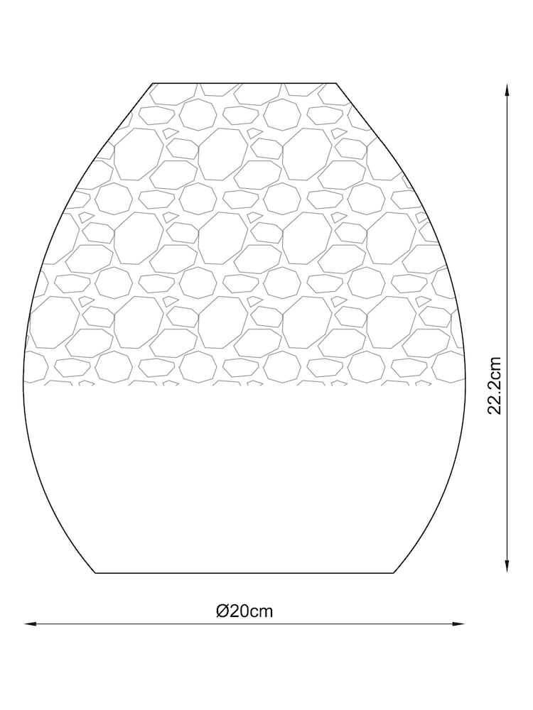 Smoke Grey Isla Ombre Easy Fit Lamp Shade - Image 5 of 5