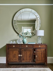 Laura Ashley Dark Chestnut Balmoral 3 Door 3 Drawer Sideboard - Image 2 of 7