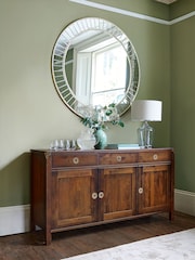 Laura Ashley Dark Chestnut Balmoral 3 Door 3 Drawer Sideboard - Image 3 of 7