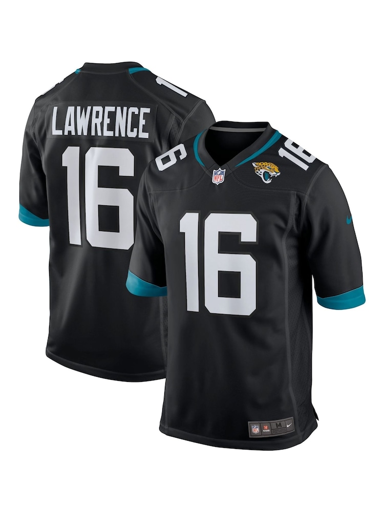 Nike Black NFL Jacksonville Jaguars Alternate Game Jersey - Trevor Lawrence Youth - Image 1 of 3