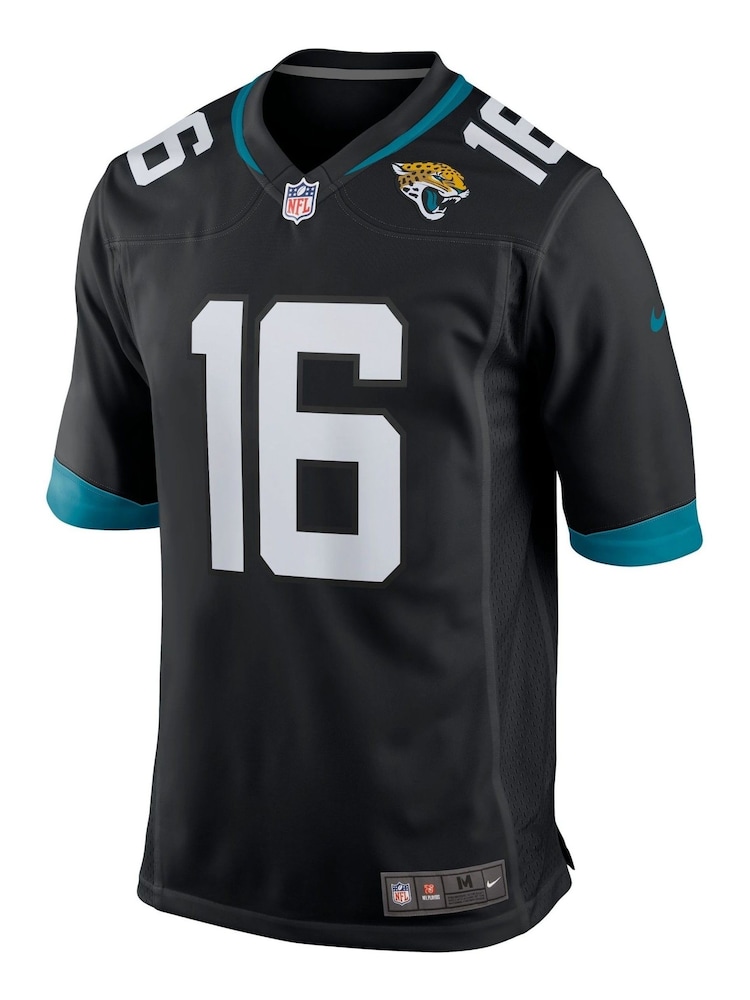 Nike Black NFL Jacksonville Jaguars Alternate Game Jersey - Trevor Lawrence Youth - Image 2 of 3