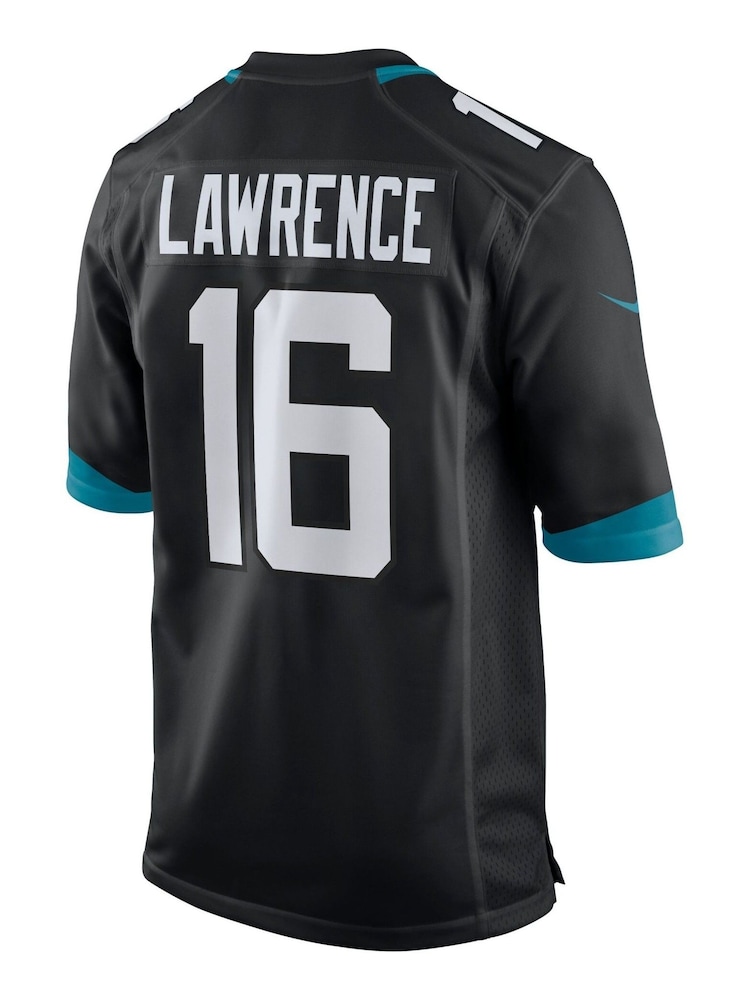 Nike Black NFL Jacksonville Jaguars Alternate Game Jersey - Trevor Lawrence Youth - Image 3 of 3