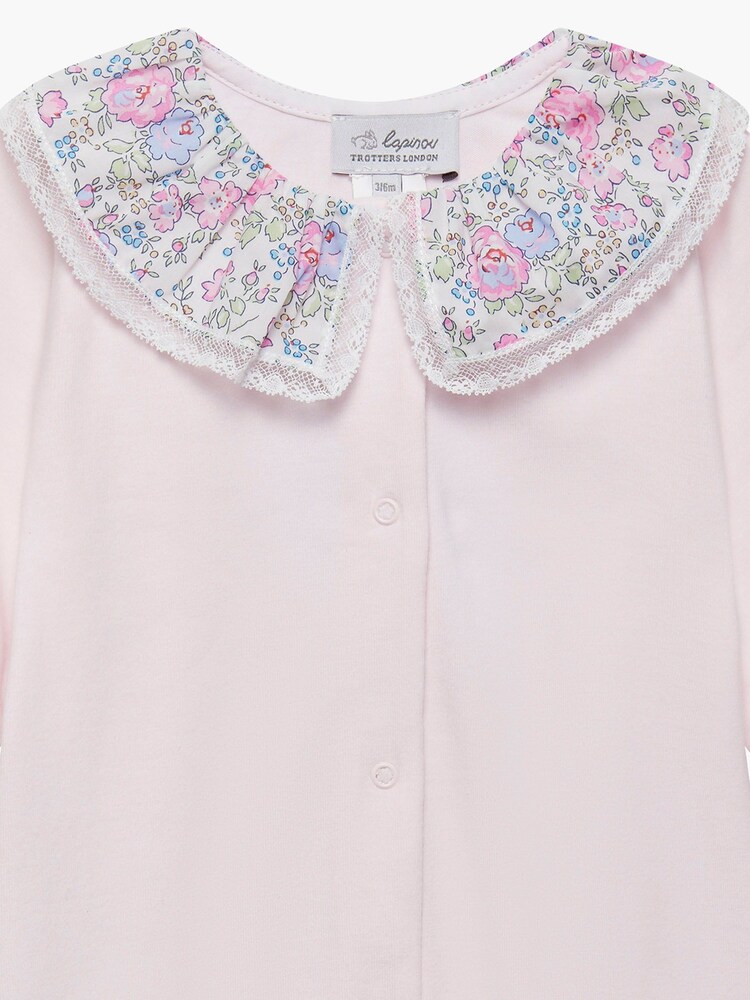 Trotters London Pink Little Felicite Willow Collar All-In-One - Image 3 of 3