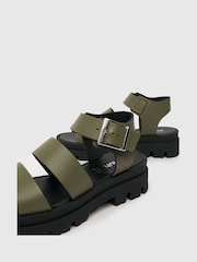 Schuh Green Tate Chunky Sandals - Image 4 of 4