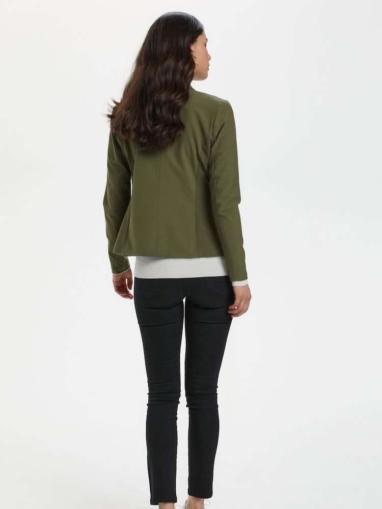 Kaffe Jillian Long Sleeve Regular Fit Blazer - Image 1 of 6