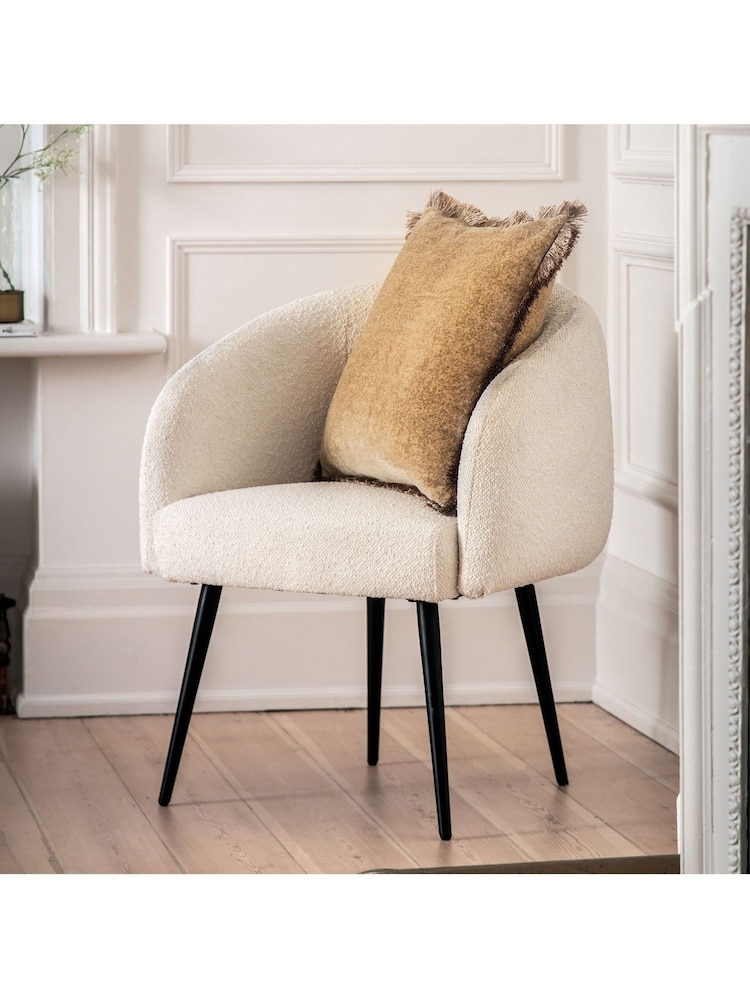 Gallery Home White Emilia Tub Chair - Image 1 of 9