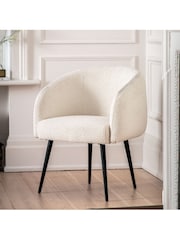 Gallery Home White Emilia Tub Chair - Image 2 of 9