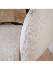 Gallery Home White Emilia Tub Chair - Image 3 of 9