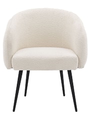Gallery Home White Emilia Tub Chair - Image 5 of 9