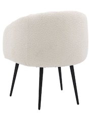 Gallery Home White Emilia Tub Chair - Image 7 of 9