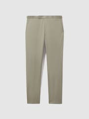Reiss Sage Crawford Slim Fit Cotton Blend Adjuster Trousers - Image 2 of 6