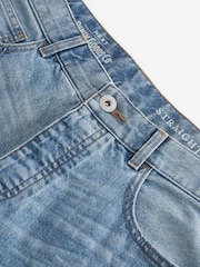Blue Light Straight Fit 100% Cotton Authentic Jeans - Image 8 of 10