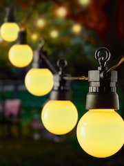 Premier Decorations Ltd 20 Warm White Colour Outdoor Party Lights - Image 1 of 4