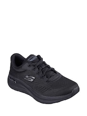 Skechers Black Arch Fit 2.0 Big League Trainers - Image 3 of 5