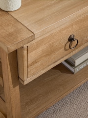 Natural Hector Mango Wood TV Unit - Image 4 of 9