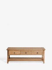 Natural Hector Mango Wood TV Unit - Image 8 of 9