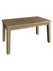 K Interiors Brown Embleton Solid Wood 1.8m Extending Table - Image 2 of 4