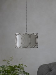 Chrome Claridge Easy Fit Lamp Shade - Image 2 of 7