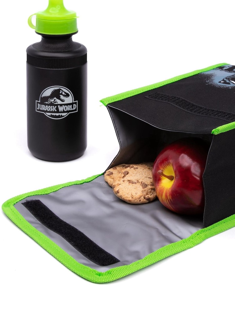 Vanilla Underground Black Jurrasic World 4 Piece Back To School Set - Image 5 of 5 Vanilla Underground Black Jurrasic World 4 Piece Back To School Set - Image 5 of 5