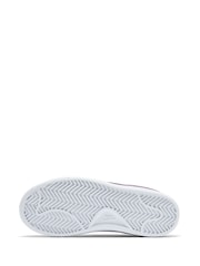Nike White/Pink Court Royale Junior Trainers - Image 4 of 4