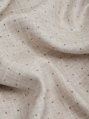Reiss Oatmeal Melange Cataldo Silk Reversible Pocket Square - Image 3 of 5