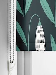 MissPrint Night Flower Snow Drops Made to Measure Roller Blinds - Image 5 of 6