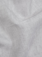 Reiss Soft Ice Siracusa Linen Contrast Trim Pocket Square - Image 5 of 5