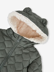 JoJo Maman Bébé Khaki Quilted Puffer Jacket - Image 2 of 9