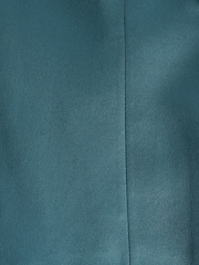 Teal Blue Satin Tuxedo Jacket - Image 10 of 10