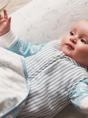 The Little Tailor 2 набор 100% Хлопковый младенец Fitted Jersey Cot Sheets - Image 12 of 13
