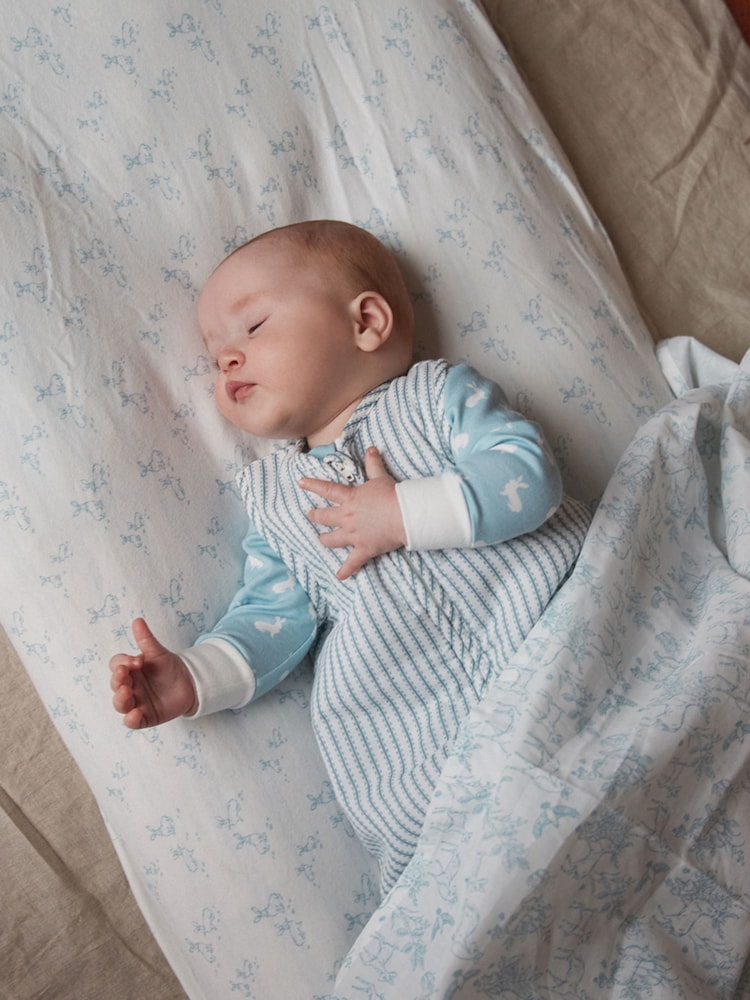 The Little Tailor 2 набор 100% Хлопковый младенец Fitted Jersey Cot Sheets - Image 13 of 13