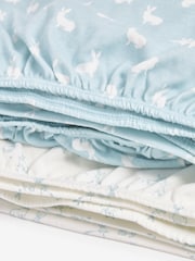 The Little Tailor 2 набор 100% Хлопковый младенец Fitted Jersey Cot Sheets - Image 7 of 13