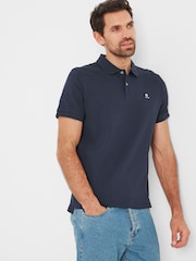 Tog 24 Blue Aketon 100% Cotton Polo Shirt - Image 3 of 7