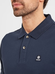 Tog 24 Blue Aketon 100% Cotton Polo Shirt - Image 5 of 7