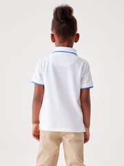 Paul Smith Junior Boys Short Sleeve Signature 100% Cotton Polo Shirt - Image 2 of 8